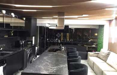 Imagem: O apartamento possui 1 Dormitório, 2 Banheiros, 1 Vaga na garagem