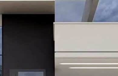 Imagem: A casa possui 3 Dormitórios, 2 Banheiros, 2 Vagas na garagem