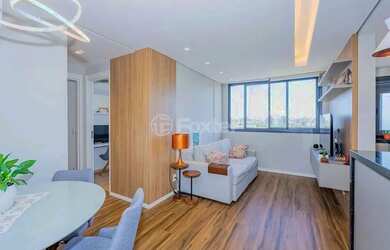 Imagem: O apartamento possui 2 Dormitórios, 2 Banheiros, 1 Vaga na