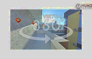 Imagem: O apartamento na cobertura possui 3 Dormitórios, 4 Banheiros