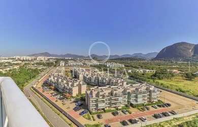 Imagem: O apartamento na cobertura possui 3 Dormitórios, 2 Banheiros