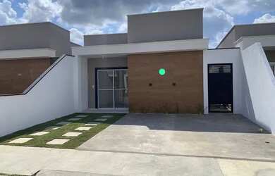 Imagem: A casa em condomínio possui 2 Dormitórios, 1 Banheiro, 2 Vagas