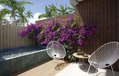 Imagem: O apartamento possui 1 Dormitório, 1 Banheiro, 1 Vaga na garagem