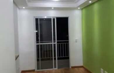 Imagem: O apartamento possui 2 Dormitórios, 1 Banheiro, 1 Vaga na garagem