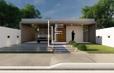 Imagem: A casa possui 4 Dormitórios, 4 Banheiros, 1 Vaga na garagem