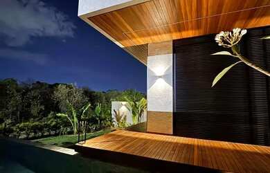 Imagem: A casa em condomínio possui 4 Dormitórios, 5 Banheiros, 4