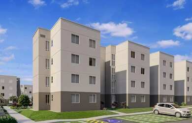 Imagem: O apartamento possui 2 Dormitórios, 1 Banheiro e está localizado