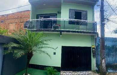 Imagem: A casa possui 1 Dormitório, 1 Banheiro, 1 Vaga na garagem