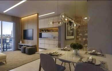 Imagem: O apartamento possui 2 Dormitórios, 2 Banheiros, 57m² de Área