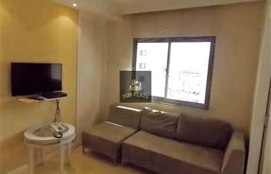 Imagem: O studio possui 1 Dormitório, 1 Banheiro, 1 Vaga na garagem