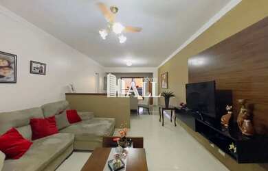 Imagem: A casa em condomínio possui 4 Dormitórios, 3 Banheiros, 2