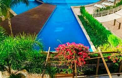 Imagem: O apartamento possui 2 Dormitórios, 1 Banheiro, 1 Vaga na garagem