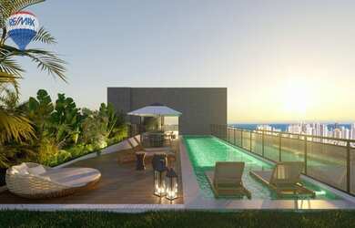 Imagem: O apartamento possui 2 Dormitórios, 2 Banheiros e 44m² de