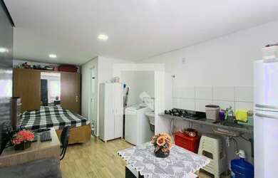 Imagem: O apartamento possui 1 Dormitório, 1 Banheiro, 24m² de Área