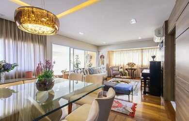 Imagem: O apartamento possui 3 Dormitórios, 4 Banheiros, 4 Vagas na