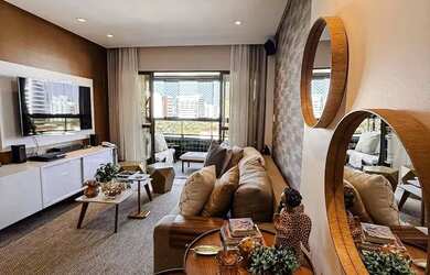 Imagem: O apartamento possui 3 Dormitórios, 2 Banheiros, 2 Vagas na