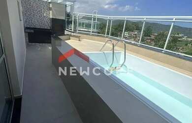 Imagem: O apartamento na cobertura possui 3 Dormitórios, 4 Banheiros