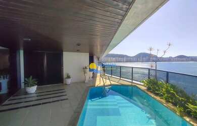 Imagem 3: Apartamento beira-mar com vista Astúrias Guarujá