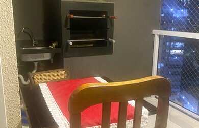 Imagem: O apartamento possui 2 Dormitórios, 2 Banheiros, 2 Vagas na