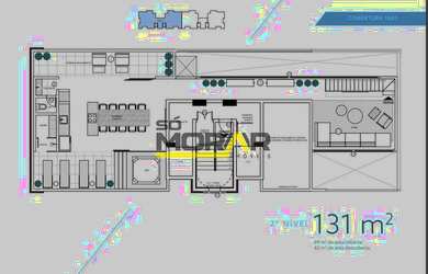 Imagem 9: Espetacular COBERTURA a VENDA no bairro LOURDES, cidade Belo Horizonte...