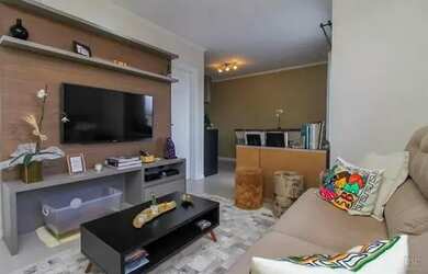 Imagem: O apartamento possui 3 Dormitórios, 2 Banheiros, 2 Vagas na