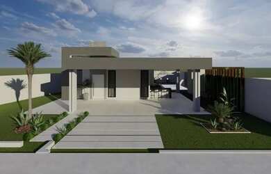 Imagem 1: Casa Alto padrão. Piscina, Churrasqueira, VarandaeÁrea de serviço