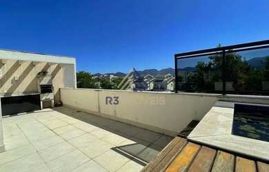 Imagem: O apartamento na cobertura para alugar possui 4 Dormitórios