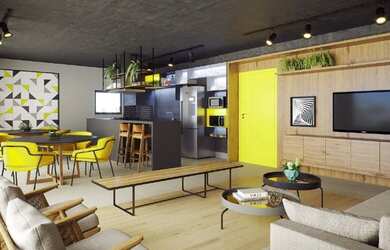 Imagem: O apartamento possui 2 Dormitórios, 3 Banheiros, 1 Vaga na