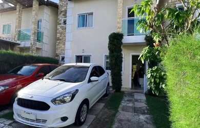 Imagem: A casa em condomínio possui 4 Dormitórios, 3 Banheiros, 2