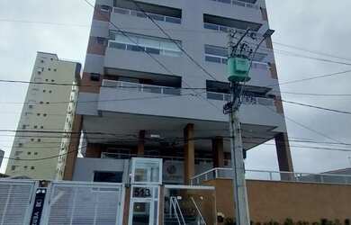 Imagem: O apartamento possui 1 Dormitório, 1 Banheiro, 1 Vaga na garagem