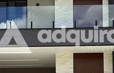 Imagem: A casa em condomínio possui 4 Dormitórios, 4 Banheiros, 4