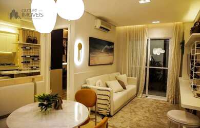 Imagem: O apartamento possui 2 Dormitórios, 2 Banheiros, 1 Vaga na