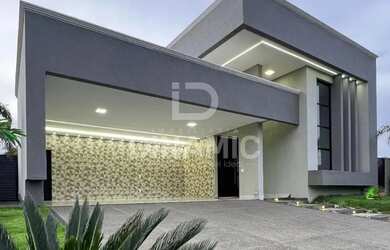 Imagem: A casa possui 4 Dormitórios, 5 Banheiros, 5 Vagas na garagem