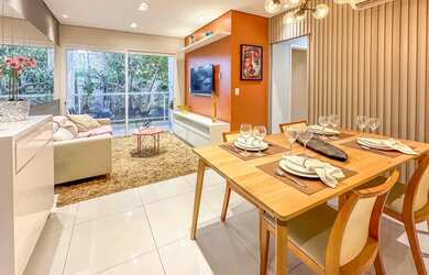 Imagem: O apartamento possui 3 Dormitórios, 2 Banheiros, 2 Vagas na