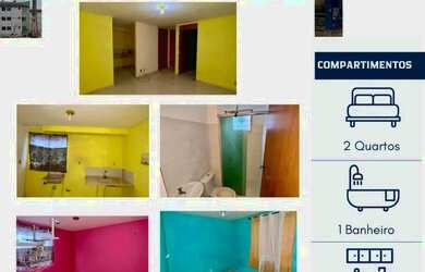 Imagem: O apartamento possui 2 Dormitórios, 1 Banheiro e está localizado