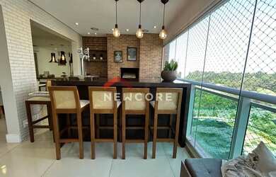 Imagem: O apartamento possui 3 Dormitórios, 5 Banheiros, 3 Vagas na