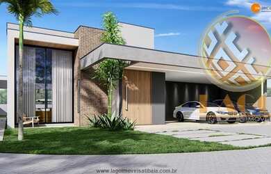 Imagem: A casa em condomínio possui 4 Dormitórios, 5 Banheiros, 4