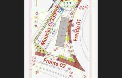 Imagem: O terreno possui 2.297m² de Área e está localizado em Aleixo