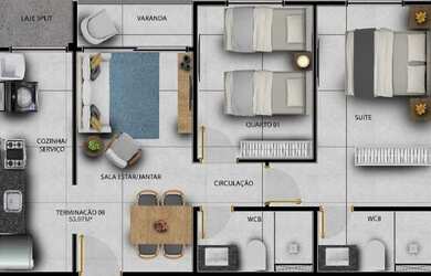 Imagem 7: com o privilégio de esta próximo ao shopping Grand platinum 2 4 com...