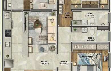 Imagem 3: CAXIAS DO SUL - Apartamento Padrão - VILA VERDE