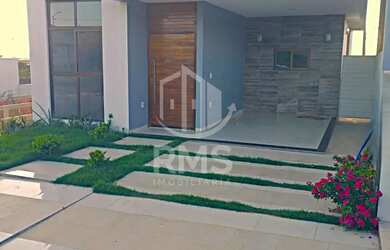 Imagem: A casa em condomínio possui 3 Dormitórios, 3 Banheiros, 2