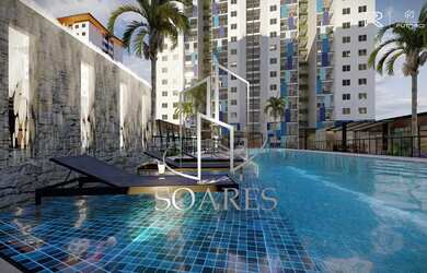 Imagem: O apartamento possui 2 Dormitórios, 2 Banheiros, 1 Vaga na