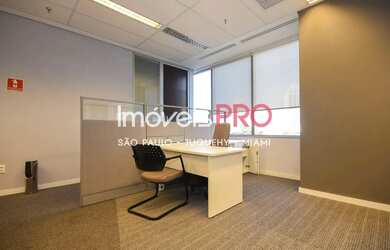 Imagem 3: Laje corporativa disponível para locação andar de 375m² na Nações...