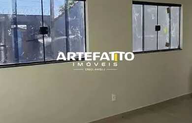 Imagem: A casa possui 2 Dormitórios, 1 Banheiro, 3 Vagas na garagem