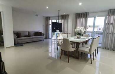 Imagem: O apartamento na cobertura possui 4 Dormitórios, 5 Banheiros