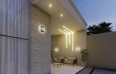 Imagem 5: Excelente Casas No Luzardo Viana Em Maracanaú, 100% Porcelanato Acabamento Fino!. 1G90GCH