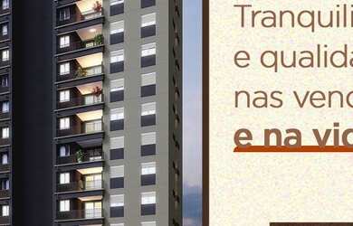 Imagem: O apartamento possui 2 Dormitórios, 1 Banheiro, 1 Vaga na garagem