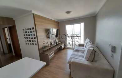 Imagem: O apartamento possui 3 Dormitórios, 2 Banheiros, 2 Vagas na