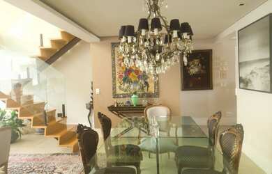 Imagem: O apartamento na cobertura possui 3 Dormitórios, 4 Banheiros