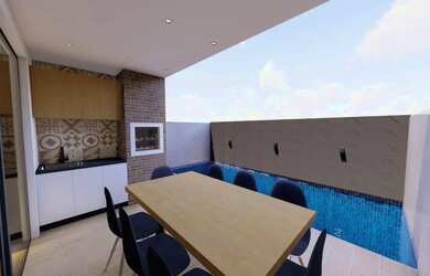 Imagem 10: Sobrado Geminado com 1 suíte s mais 2 quarto s à venda no bairro Floresta...